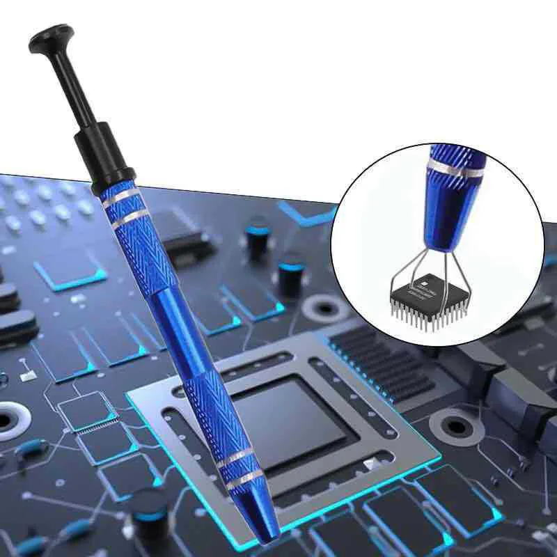 

10pcs/lot Four Claw Electronic Component Grabber IC Extractor Pickup BGA Chip Picker Patch IC Suck Pen Electronic Repair Tools