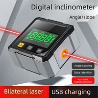 Inclinomètre laser magnétique, mesure d'angle numérique, niveau électronique numérique, rapporteur, spécialement conçu pour le travail du bois 4