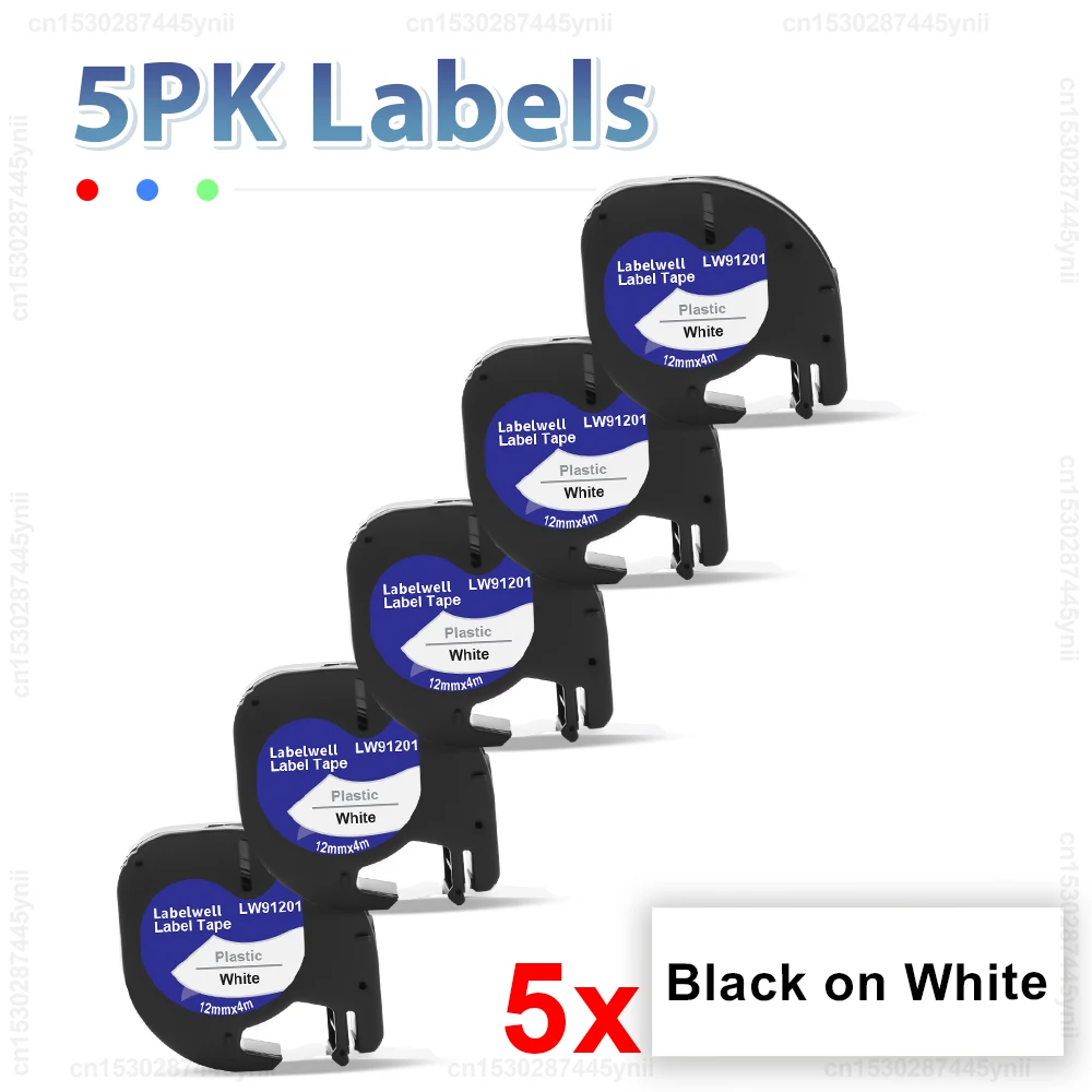 5PK Black on White