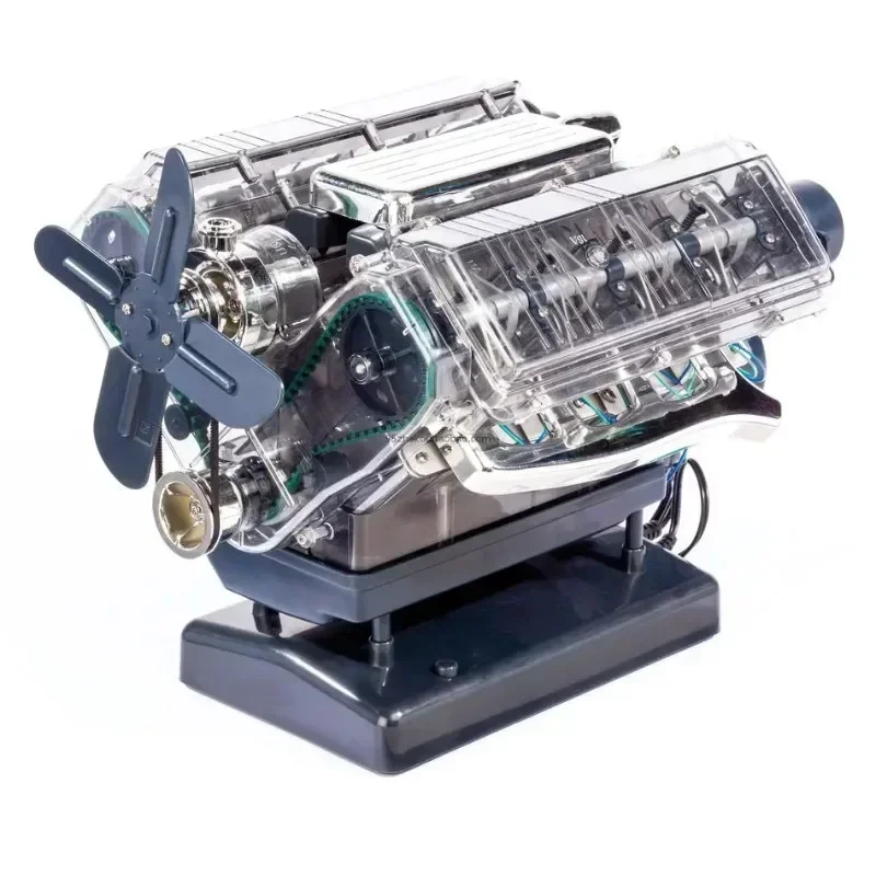 

V8 Mini Engine Car Engine Model Can Start The Assembly Model Science Experiment Toys 250+ Parts