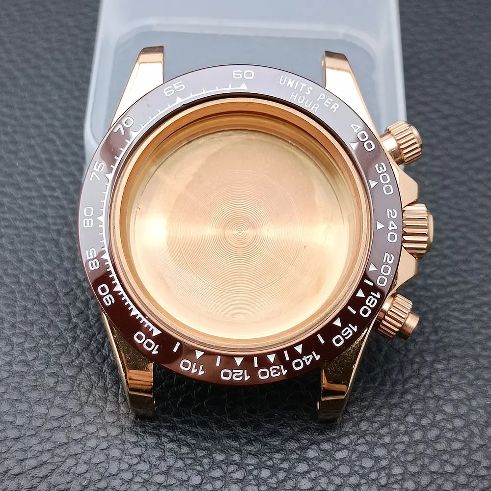 Elegant 39.3mm Silvery/Gold Men's Watch with Steel Case and 20mm Strap Box