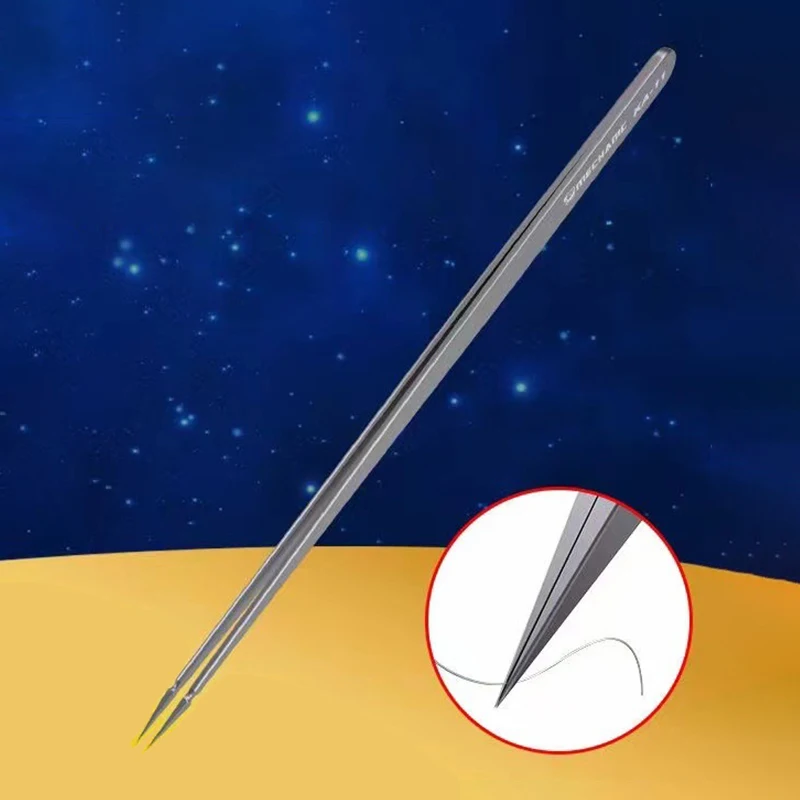 

Оригинальные ремонтные пинцеты для отпечатков пальцев с тонким наконечником, точные электронные компоненты