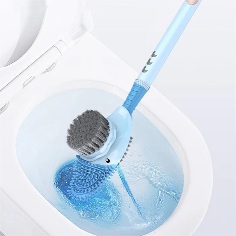 Refill Toilet Brush Cleaning Kit Toilet Brush Included Toilet Bowl Brush Toilet Brush With Caddy Modern Duck Toilet Brush
