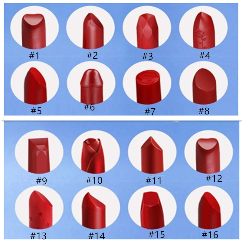 12.1mm Handmade Lipstick DIY Mould Makeup Cosmetics Lipstick Mould Silicone Mold Making Tool Set Silicone Lipstick Making Mould 5