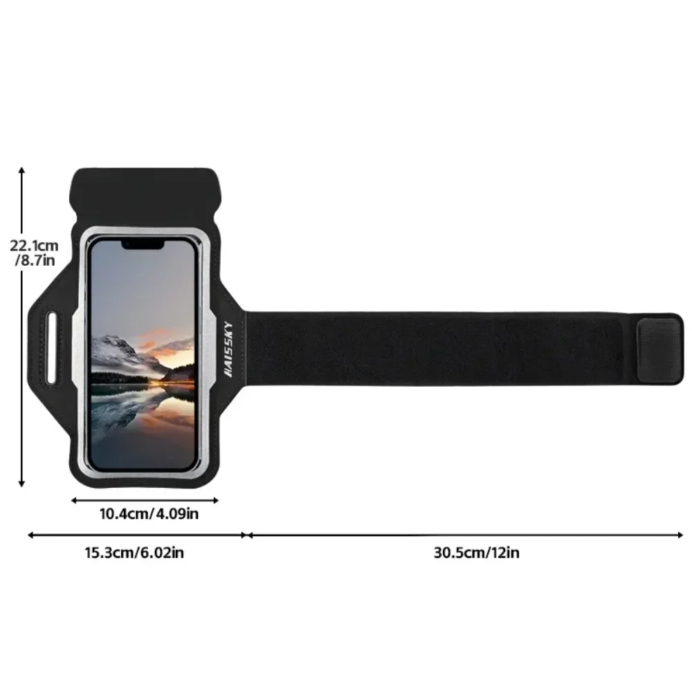 phone armband HAISSKY ultra-thin running bags sport armband for iPhone 17 16 15 14 13 11 Pro Max17 Air 15 Plus Samsung S25 Ultra Xiaomi Arm Po
