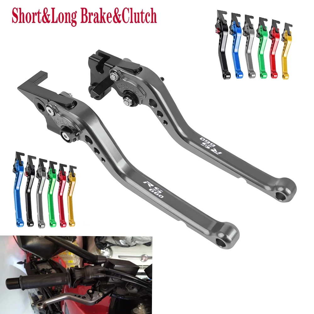 Motorcycle Accessries Short&long Brake Clutch Levers For Aprilia Rs660