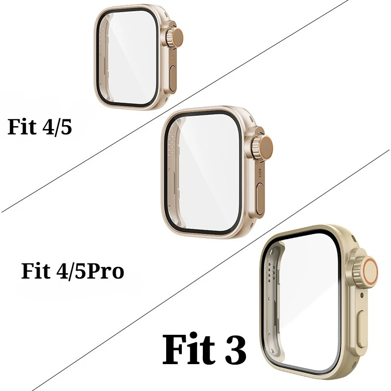 Ultra Cover Tempered Glass and Case for Huawei Watch Fit Series