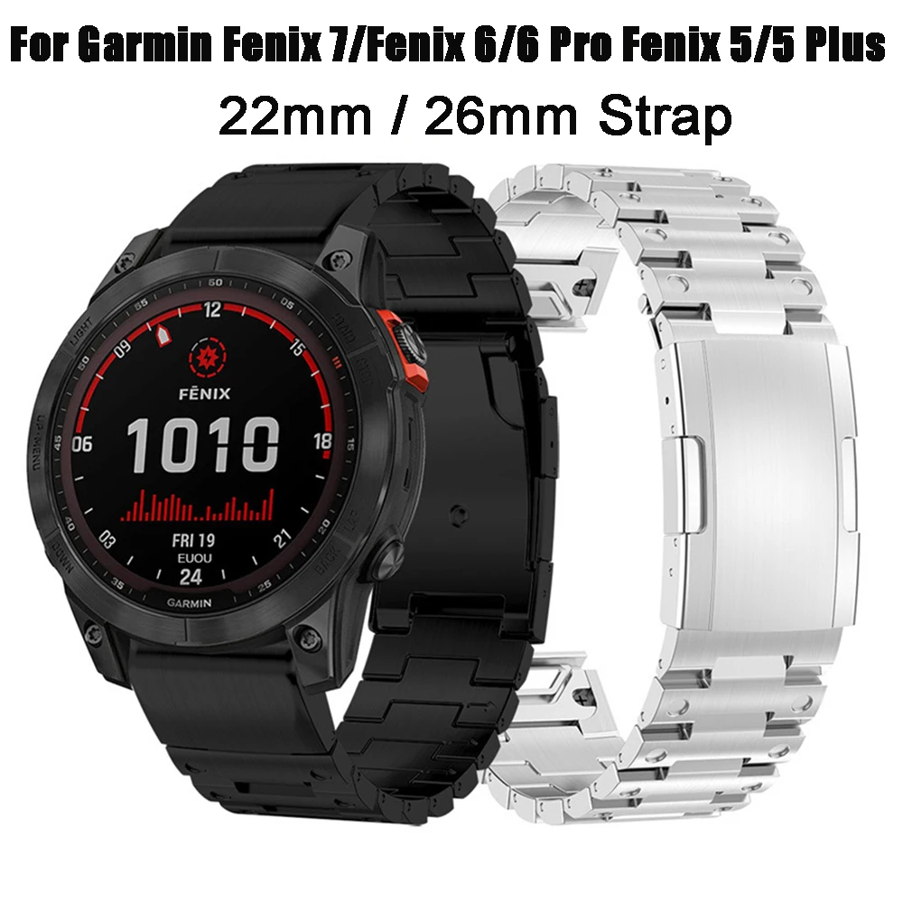 https://ae01.alicdn.com/kf/S6cb63c5e3c274b7fb02e80c96a08ebeds/Bracelet-en-acier-inoxydable-pour-Garmin-Fenix-7-Fenix-6-6-Pro-Fenix-5-5-Plus.jpg