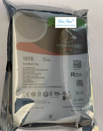 

Для IronWolf Pro 16TB ST16000NE000 SATA NAS 16T