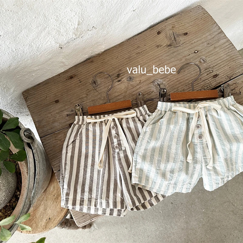 0-5 Years Baby Boys Shorts Summer Cotton Breathable Kids Linen Cotton Short Pants for Children Beach Shorts Baby Trousers