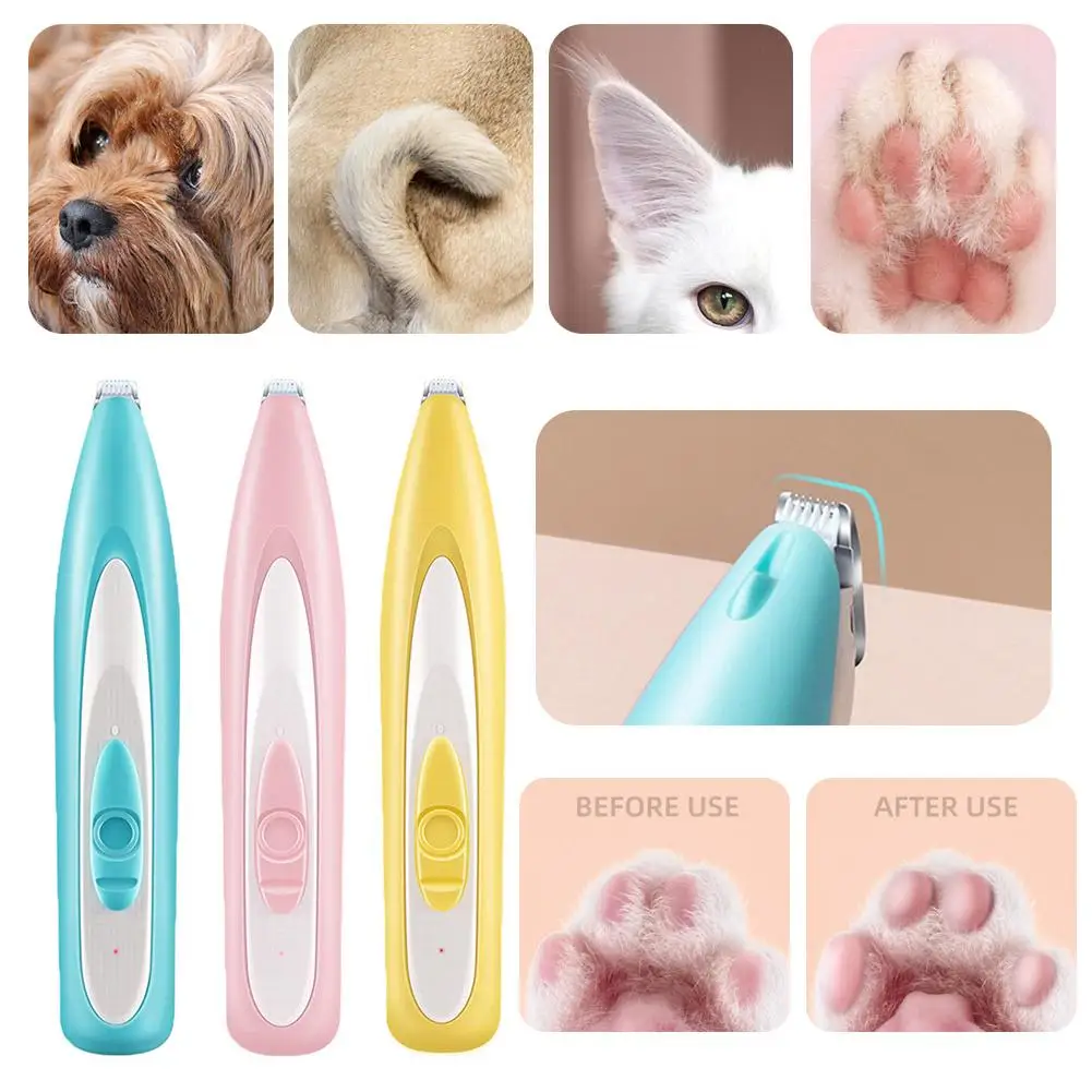 

Shaver Pet Electric Hair Trimmer Professional Dog Cat Trimming Hair Hairdresser Supplies Foot Care Grooming Artifact Pet P5H3