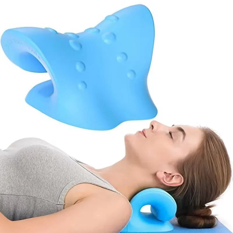 U Shaped Neck Massage Pillow Cervical Spine Massage Gravity Shiatsu Neck and Shoulder Repair Neck Relaxation