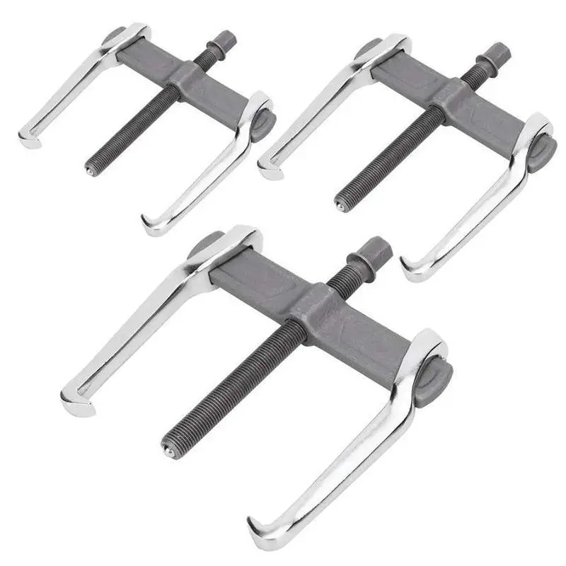 Forged Two-jaw Bearing Puller, Single Hook, Two Claws Jaw Puller, Separate Lifting Device for Auto Car Repair Tools, 4 