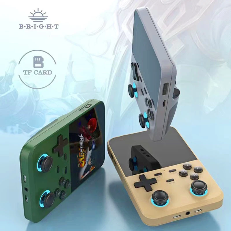 Opendinglinux D007 Console Per Videogiochi 3.5 Pollici Lettori Di Giochi Portatili 10000 + Dispositivi Retrò Da Gioco Console Elettronica Portatile