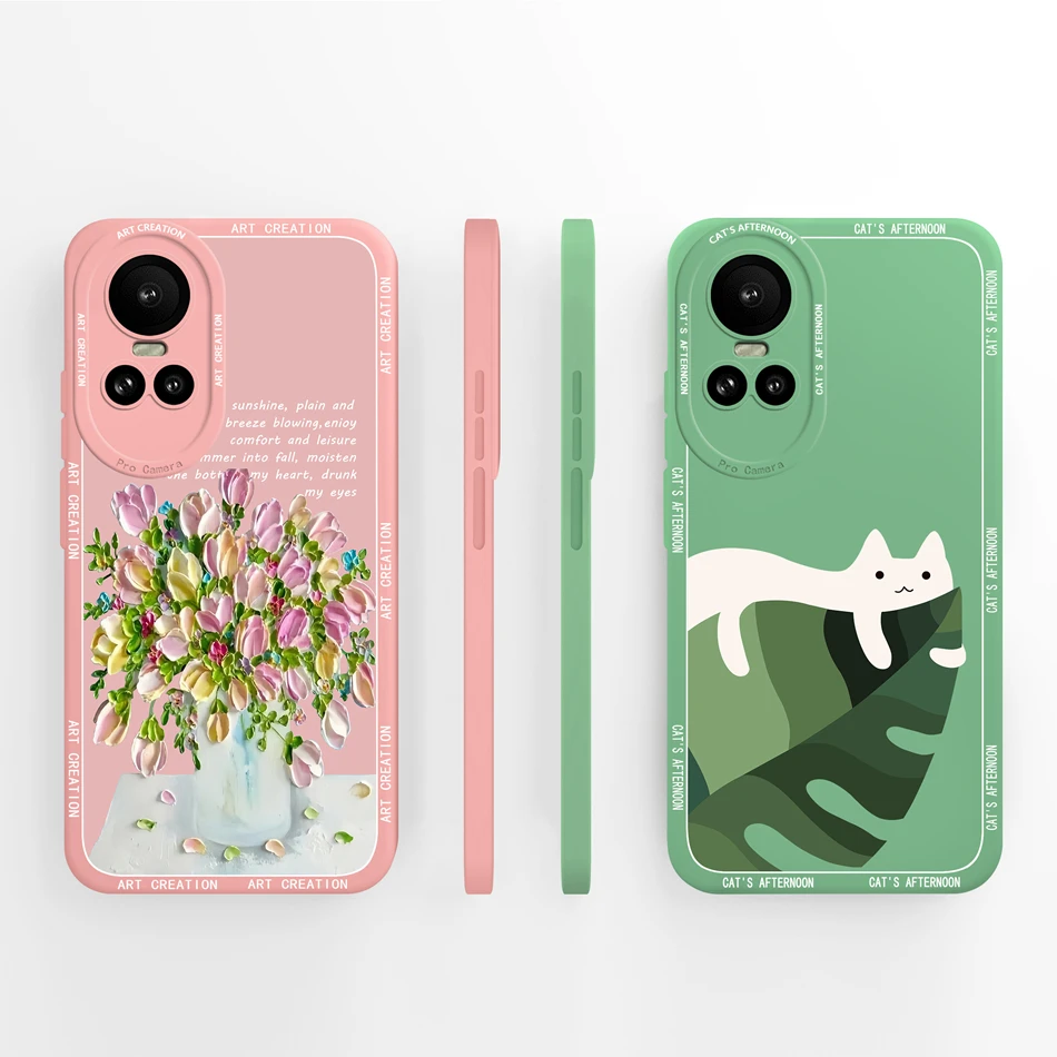 Cute Panda Liquid Silicone Back Cover with Camera Protection