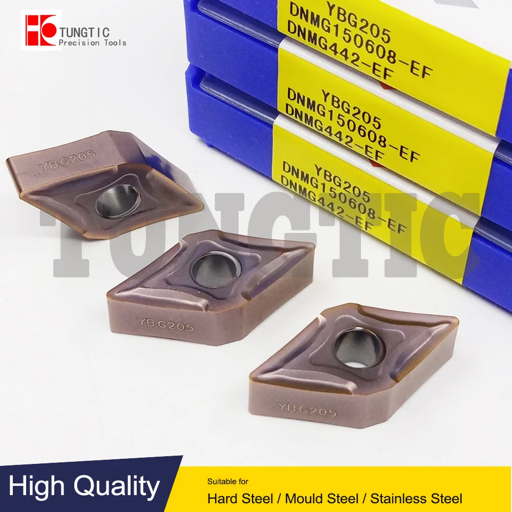 

DNMG150608-EF Turning Tools Carbide Inserts For CNC DNMG 150608-EF