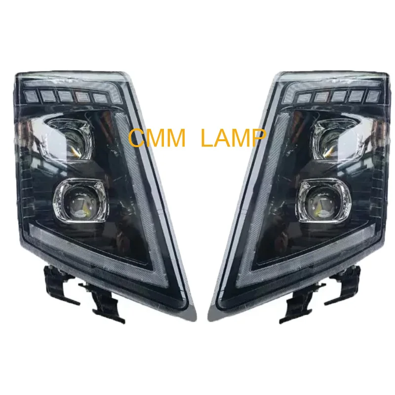 

2 PCS (LH AND RH) Led Head Light FIT For Volvo FH13 FH16 FM500 FH500 Truck Headlamp 21035537 21035638