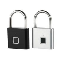 Keyless Electronic Fingerprint Smart Lock Door Super Long Standby Electronic Padlock Warehouse Bag Luggage - Image 3