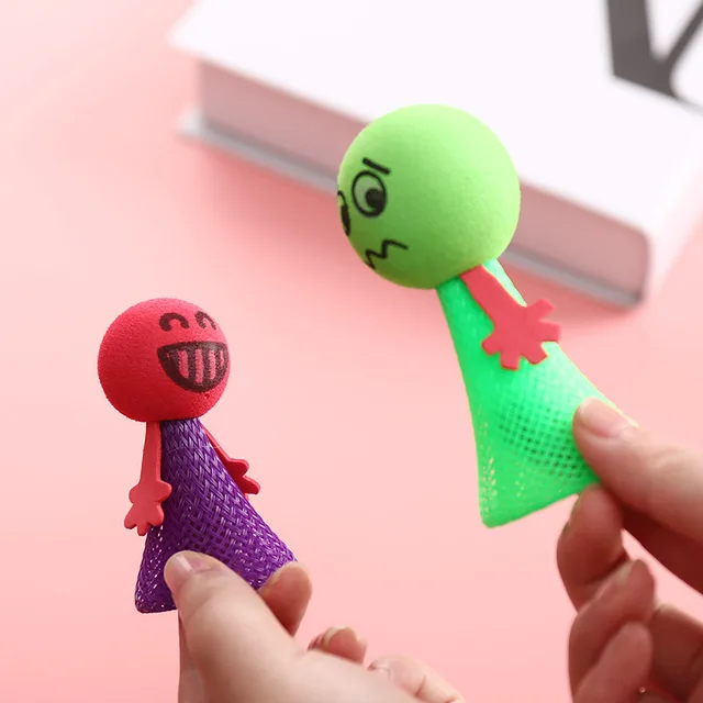 Poupées sautantes amusantes pour enfants, grands et petits jouets PinMiFilling, cadeaux de fête d'anniversaire, cadeaux de carnaval pour enfants, 10 pièces 2