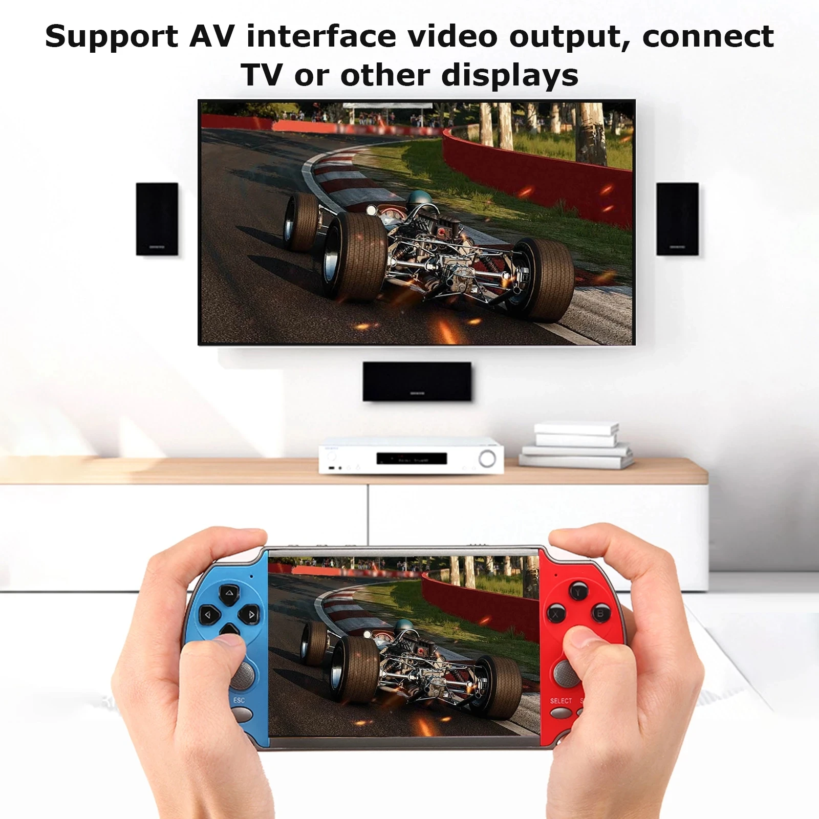 Hand Game Console Arcade Player Handheld for Child Portable Retro Video Kids Videogame Mini Emulator TV Classic Retrogaming Box - 2