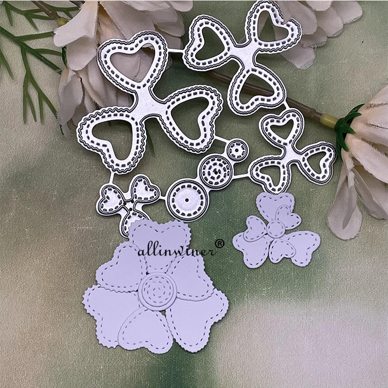 

New Flower decoration Metal Cutting Dies Stencils For DIY Scrapbooking Decorative Embossing Handcraft Die Cutting Template