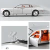 New 1/20 Rolls Royce Phantom Alloy Car Model Diecasts & Toy Vehicles Metal Car Model Collection Simulation Sound Light Kids Gift 2