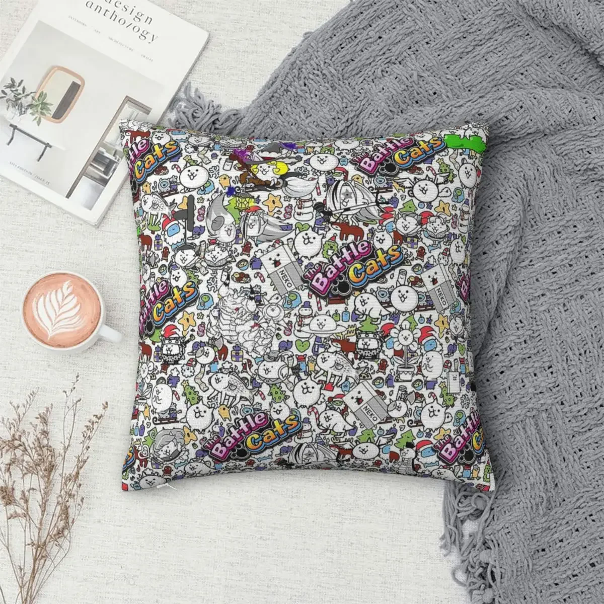 

Наволочка с изображением боевых кошек, чехол для подушки, комфортная декоративная подушка для дивана, используется для дома, гостиной
