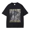 Alpha in The Streets Kitten in The Sheets Funny Werewolf Meme Tshirt Men Women Casual Oversized Streetwear Male Fashion T-shirt