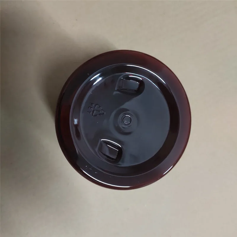 500g 500ml Plastic Cosmetic Cream Jar Brown/White Beauty Body Lotion Containers Face Mask Storage Box Ointment Case