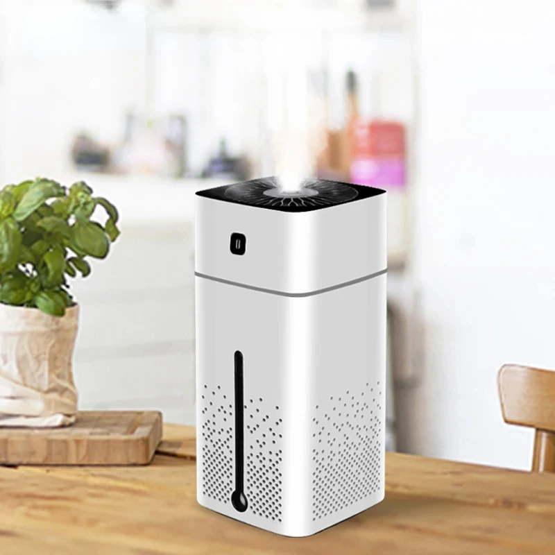 الهواء المرطب بخاخ بالموجات فوق الصوتية الناشر كتم...