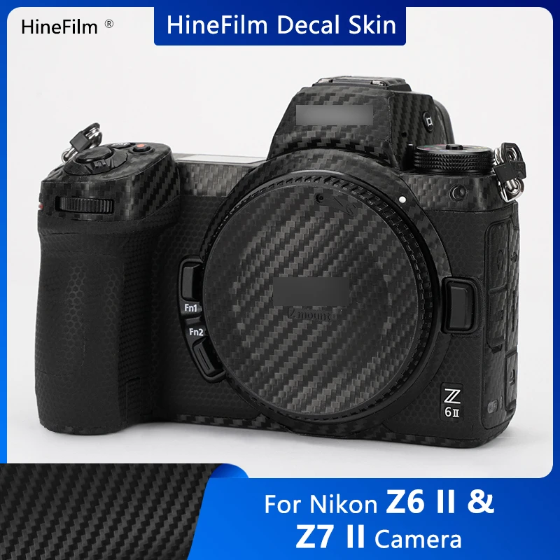 Z6 Ii / Z7 Ii Camera Vinyl Decal Skin Anti Scratch Wrap Cover Per Nikon Z6Ii Z7Ii Camera Sticker Film 3M Premium Court Cases