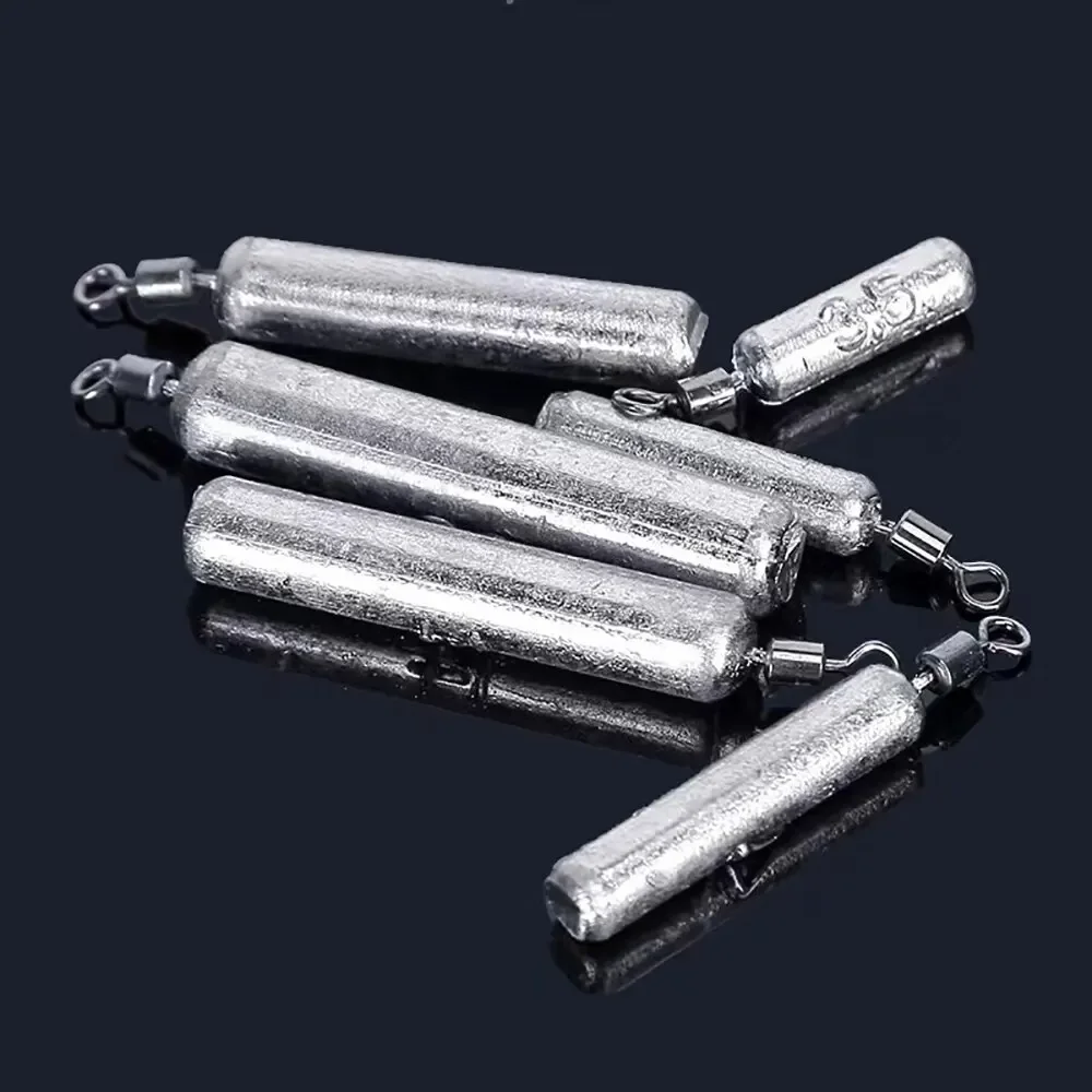 Fishing Tools Fishing Weight 15PCS/Lot Sinker Mold 3.5g 5g 7g 10g 14g 20g Tube Bullet Plumb Pendant Metal Jig Sast Sea Tackle Kit Pesca Tool