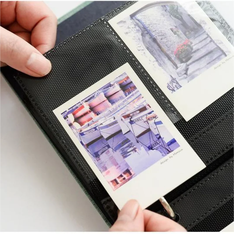 100 Pockets Mini Photo Album Instax Polaroid Photos album Scrapbook Instant Picture Case Storage Photocard Train Ticket Collect photo album