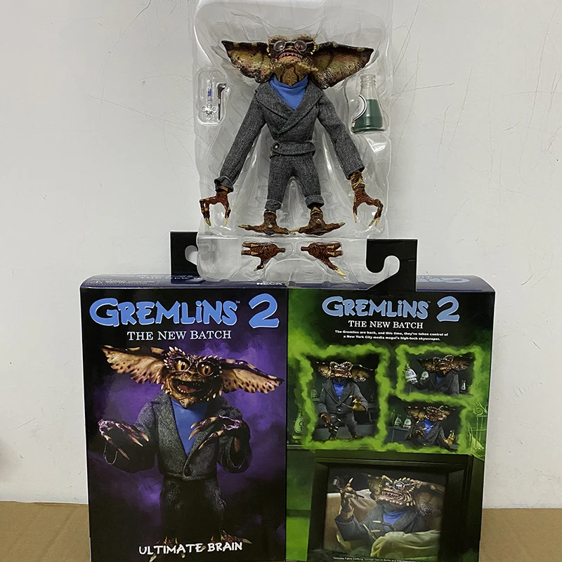 Figurine articulée Neca Gremlins 2 figurine Ultimate Brain Gremlin