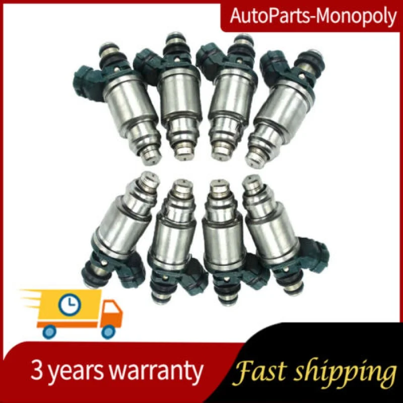 

New For Lexus LS400 SC400 4.0L Set of 8pcs Reman Fuel Injectors 23250-50020