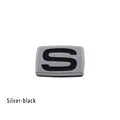 Silver-black