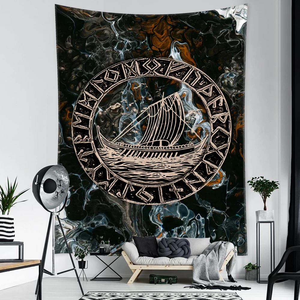 Home Decoration Tapestry, Viking Wall Decoration