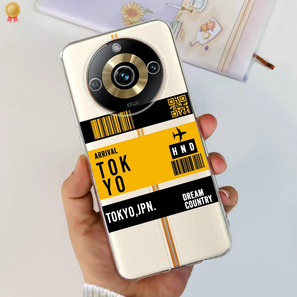 Clear Cute Cartoon Cat Soft Silicone TPU Back Cover