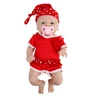IVITA 14inch Unpainted Full Body Silicone Bebe Reborn Girl "coco" Doll with Magnet Pacifier Lifelike Baby DIY Blank Kids Toys 1