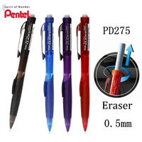 1 Pcs Pentel Mechanical Pencil PD275 Side Press Active Pencils with Rotating Rubber School Supplies 0.5mm Cute School Supplies 1