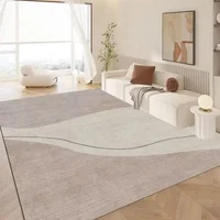 Modern Golden Geometric Carpet for Living Room Large Area Decoration Home Rugs for Bedroom Soft Non-slip 200x300 Lounge Sofa Mat 1