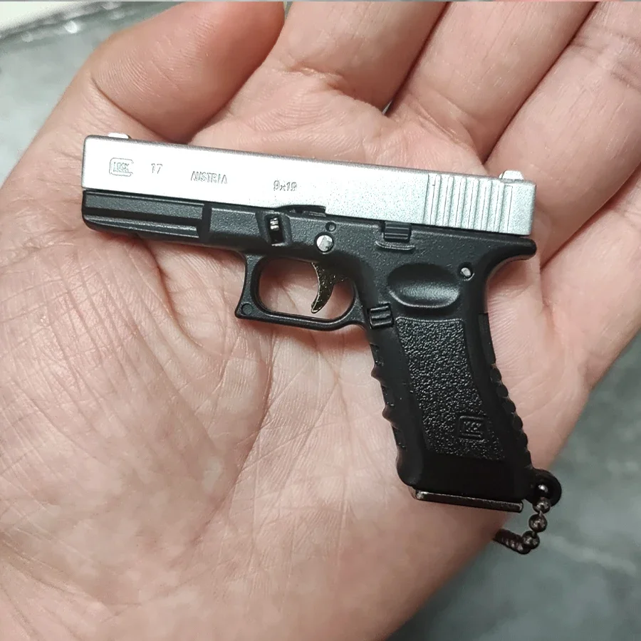 Alloy Empire 1:3 G34 TTI Pistol With Holster Mini Toy Gun  Model Keychain Assemble Disassemble Pistols Adult Kids Gift 2