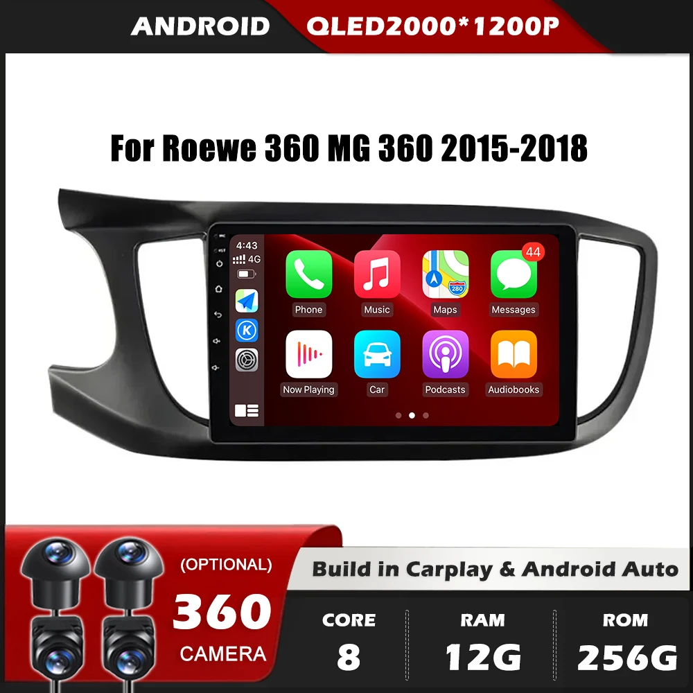 CarplayCarRadioForRoewe360MG36020152018GPSNavigationAndroid
