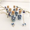 Wedding Favors For Guests Mini Bottle Wedding Favors Evil Eye Beads Greek Cork Bottle Favors Rustic Macrame Wall Decor Gift 1