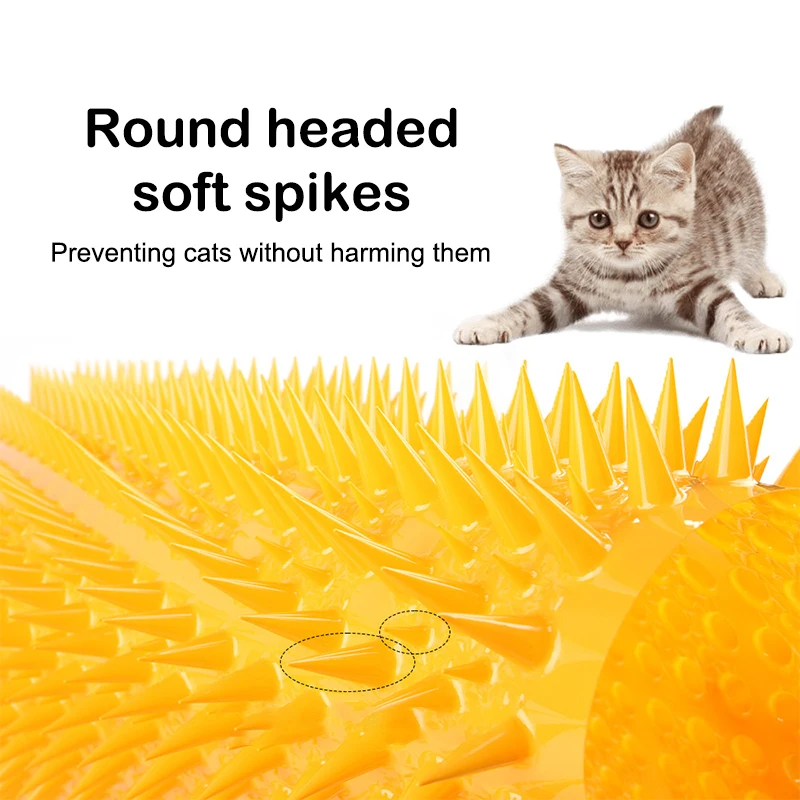 1/5Pc Anti-Cat Spikes Mat Anti-Climbing Fence Balcony Isolation Gardening Anti-Cat Thorn Net Dog Squirrel Repellent Pet Supplies