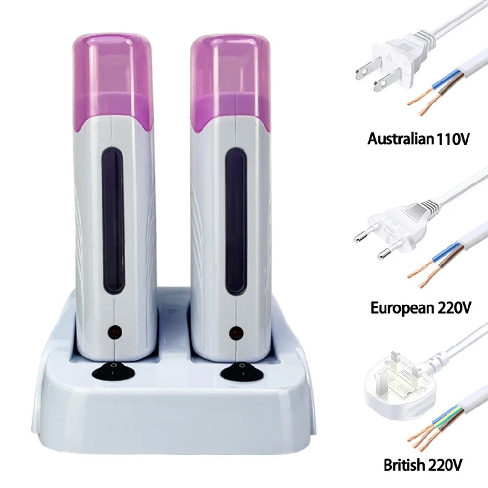 Hair Removal Roller Wax Warmer, Hair Removal Wax Cartridge, Hair Removal Kit for Women Men Home Use 5