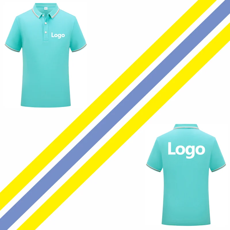 109157-35f864.png Custom Logo Polo Shirts for Men & Women | 11 Colors, Breathable Summer Tops | Personalized Embroidery & Printing | Sizes S to 6XL - Image 2