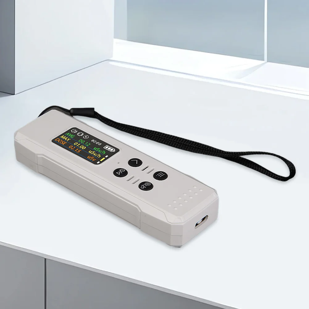 핵방사선 감지기 고정밀 가이거 계수기 가정용/방사성 광물 채굴용 대리석 선량계 방사능 테스터