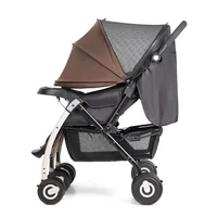 2025 New Twin Baby Stroller Can Sit, Lie, Foldable Stroller Lightweight High View Stroller