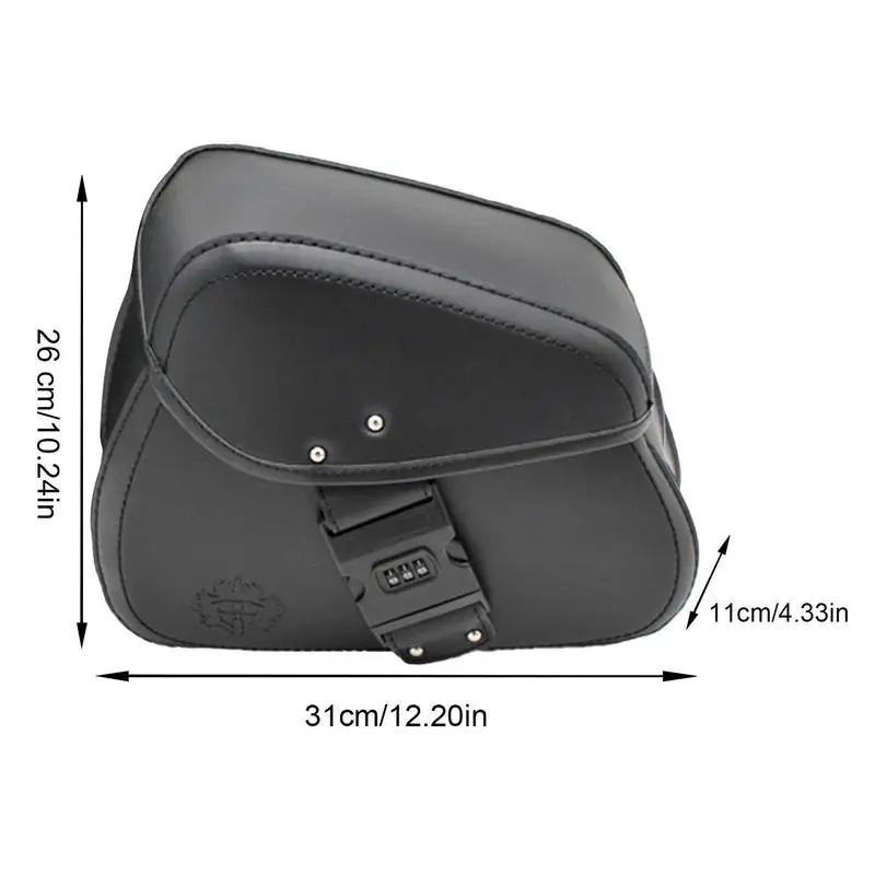 Saddle Bags Motorcycles Dirt Bike Saddle Bags Motorcycle Large Capacity Luggage Saddlebag Storage Pouch Motorcycles Accessories